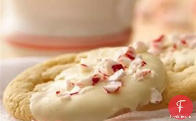 Peppermint Crunch Zahăr Cookie-Uri