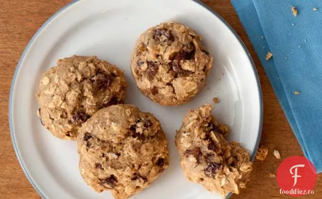 Cookie-Uri De Stafide Cu Fulgi De Ovăz Chewy