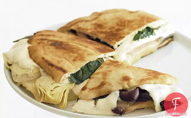 Panini de șuncă și anghinare