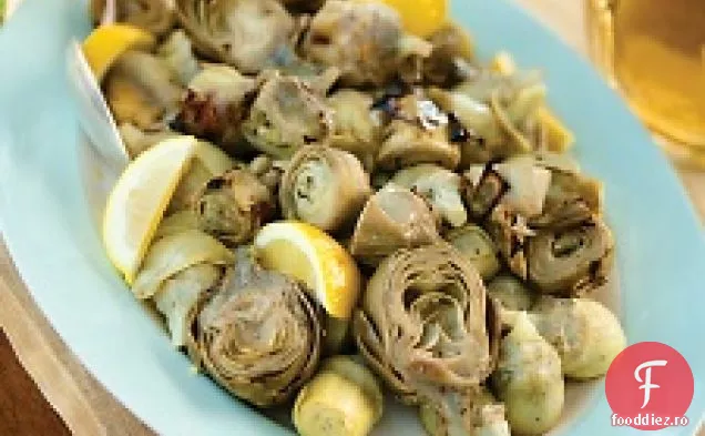 Șuncă De Țară Vindecată Cu Anghinare La Grătar