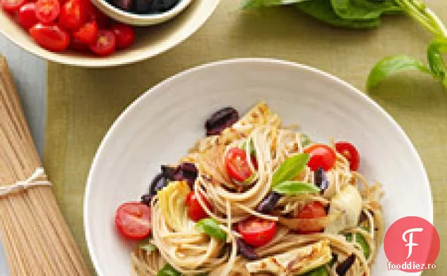 Paste Mediteraneene Cu Anghinare, Măsline Și Roșii