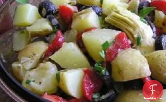 Salată De Cartofi Cu Oțet Balsamic