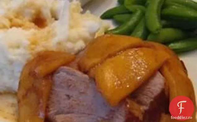 Filet de porc cu mere