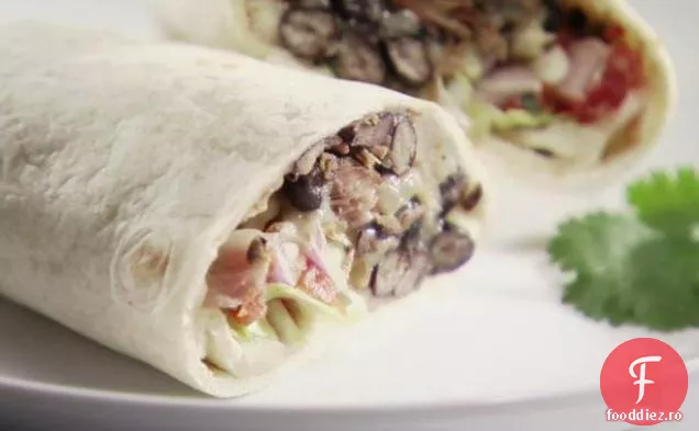 Runda 2-burritos de vită și fasole