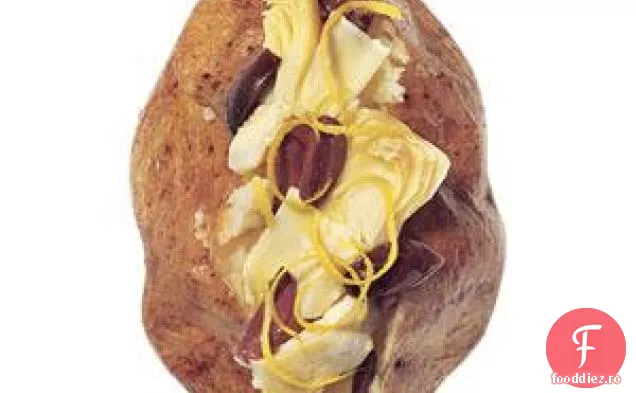 Cartofi Copți Cu Anghinare, Măsline Și Lămâie