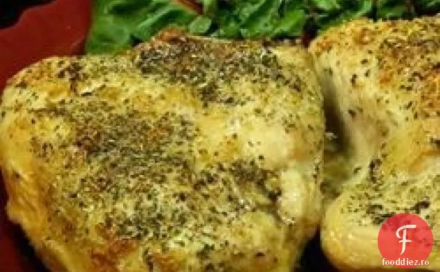 Piept De Pui Împărțit La Cuptor