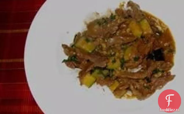 Curry picant de vită Deb