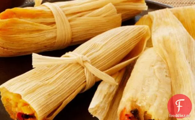 Tamale Cu Brânză Cheddar Afumată