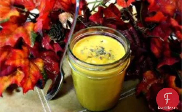 Suc de fructe de Butternut și supă de cartofi dulci