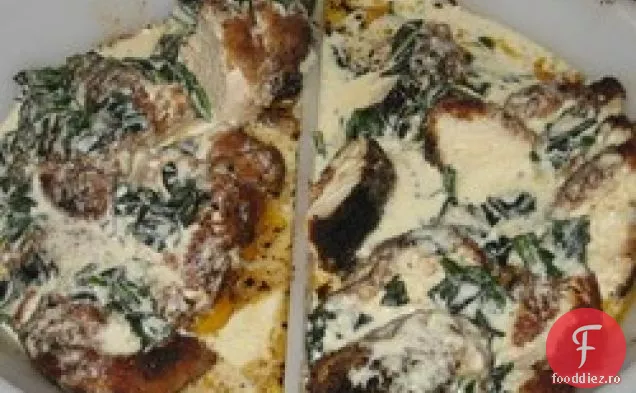 Pui Cu Cremă De Busuioc