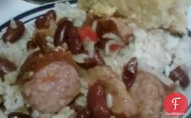 Celebrul fasole roșie și cârnați al lui Richard și Suzanne