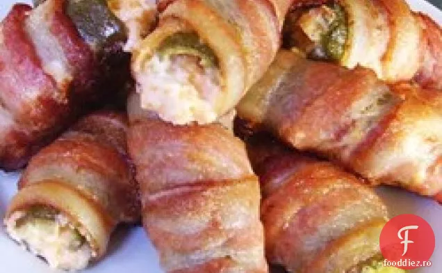 Poppers Jalapeno Învelite Cu Slănină