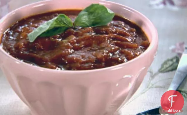 Supă de roșii toscane cu busuioc