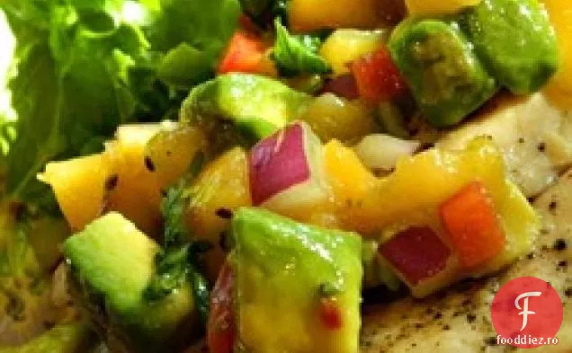 Peach Avocado Salsa