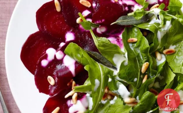 Carpaccio De Sfeclă Prăjită Cu Sare