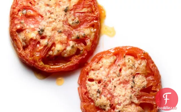Roșii Prăjite Cu Ierburi-Parmezan