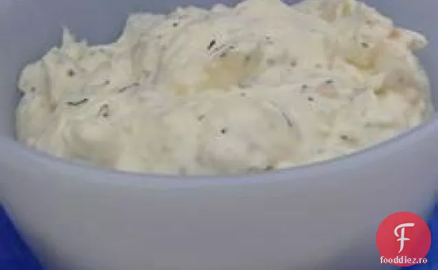 Brânză cremă de usturoi și ierburi