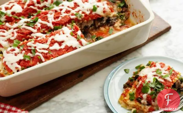 Lasagna sănătoasă și Portobello