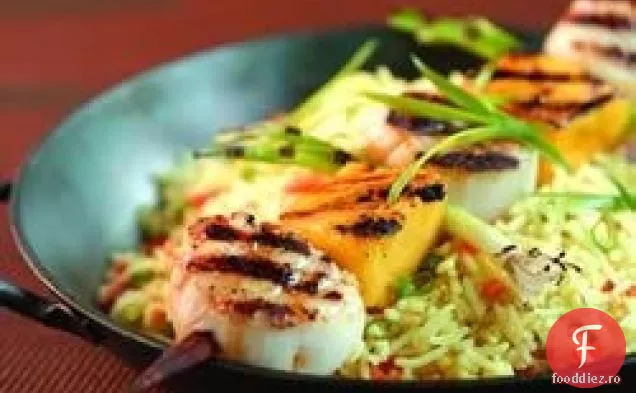 Mango Masala Scallop Frigarui