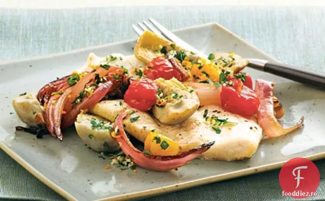 Pește Prăjit Cu Anghinare