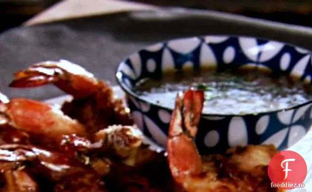 Ghimbir și nucă de cocos Crusted creveți Jumbo