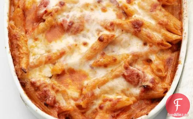 Penne la cuptor cu fenicul