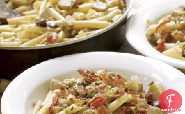 Penne Cu Anghinare Și Feta