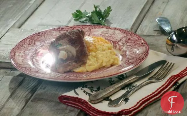 Cotlete de porc cu smântână cu ceapă Vidalia