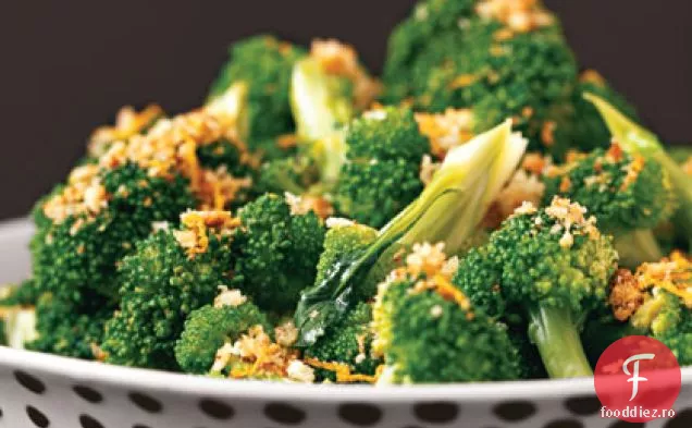 Broccoli cu firimituri de lămâie