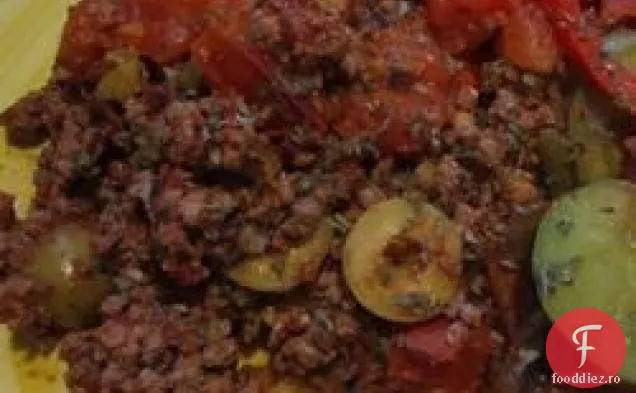 Picadillo (Hash De Vită Cubanez)