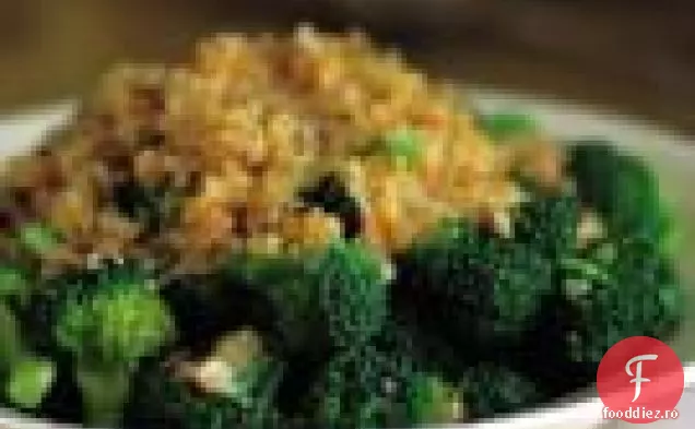 Broccoli Cu Un Topping Crocant