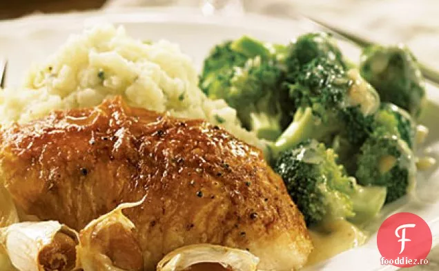 Broccoli cu unt Balsamic