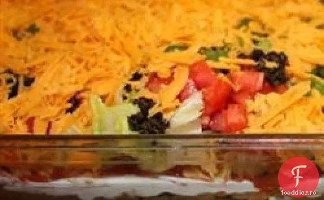 Mai Sănătos Șapte Strat Taco Dip