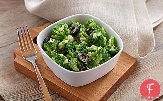 Broccoli cu măsline negre