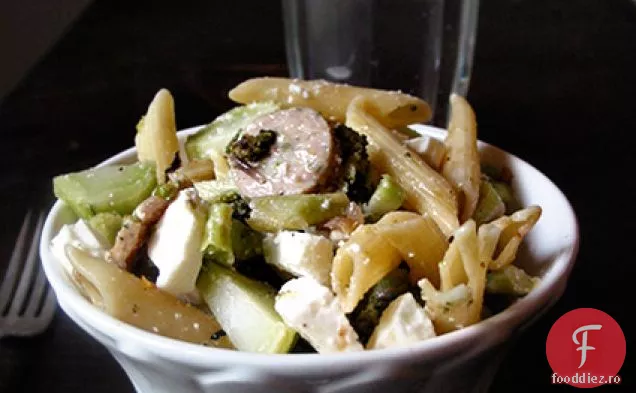 Paste Cu Feta, Broccoli Și Cârnați