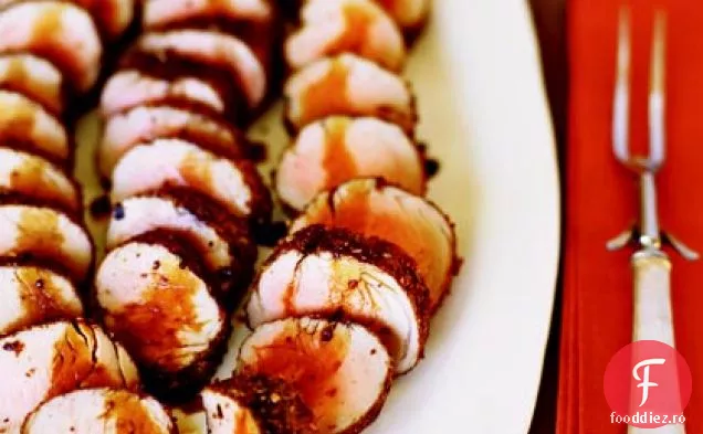 Filete de porc frecate cu condimente