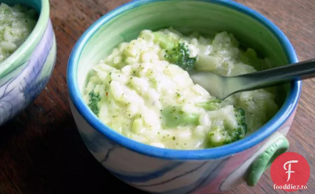 Risotto Cu Broccoli Și Cheddar