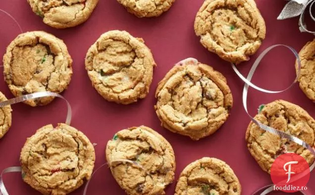 Cookie-uri de trestie de bomboane cu ciocolată Sunny