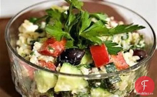 Salată De Orez Mediteraneană