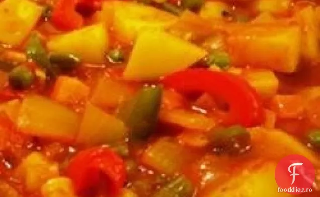 Curry de legume rapid și ușor