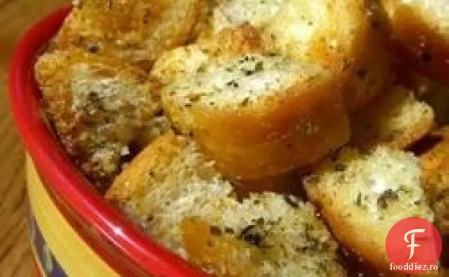 Crutoane De Usturoi Delicioase
