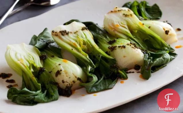 Sănătos Picant Aburit Baby Bok Choy