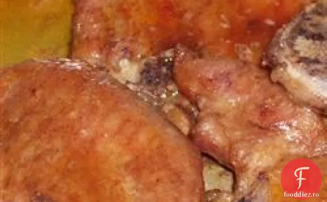 Cotlete De Porc Glazurate Cu Zahăr Brun