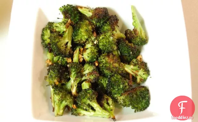 Broccoli Prăjit Cu Usturoi Și Lămâie