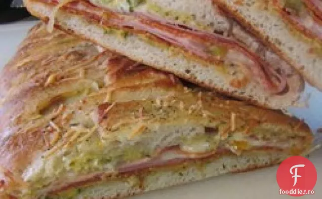 Carne și legume Stromboli