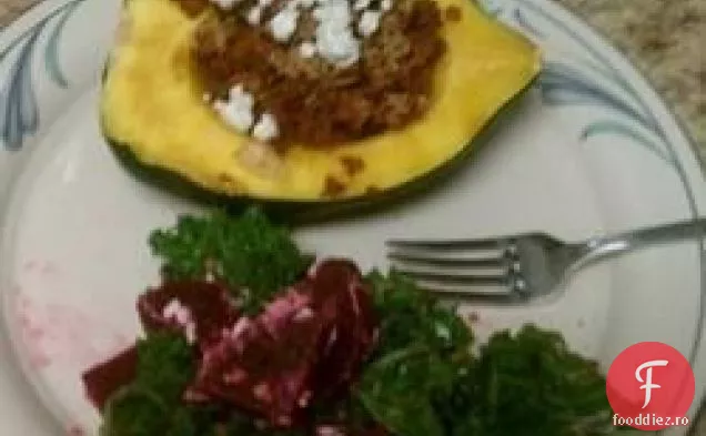 Suc de fructe ghindă cu cârnați picant dulce