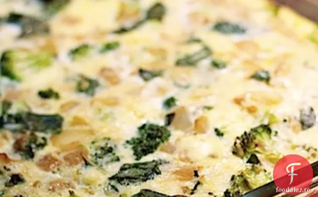 Broccoli Frittata Pentru O Mulțime