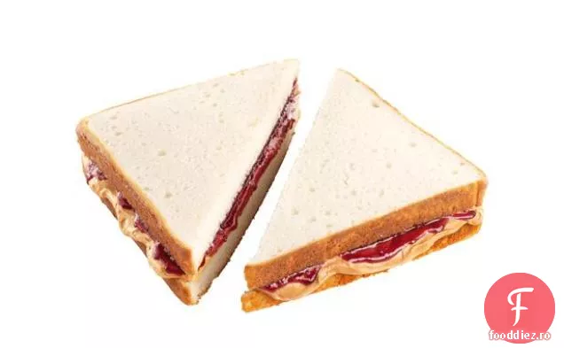Tort Sandwich cu unt de arahide și jeleu