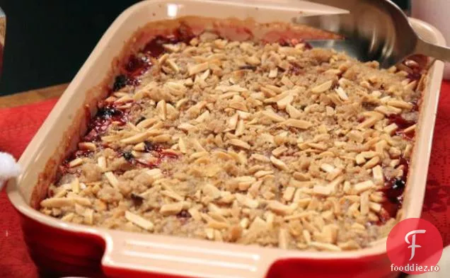 Cranberry Almond Crumble