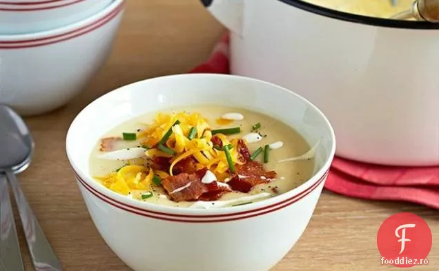 Supă De Cartofi La Cuptor Complet Încărcată